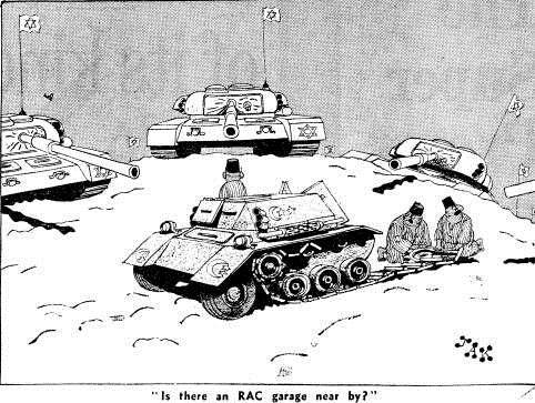 six day war 1967 cartoon